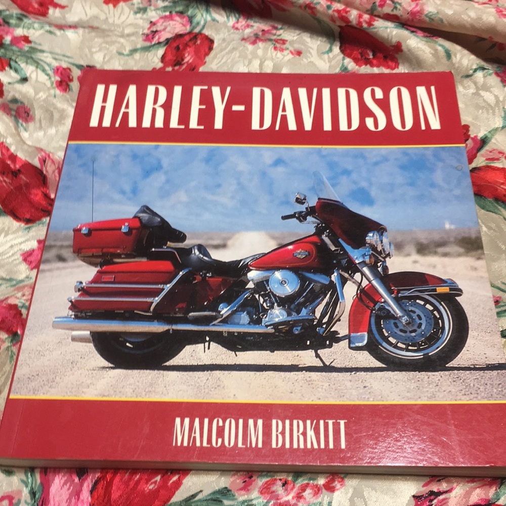 Harley Davidson paper back book.